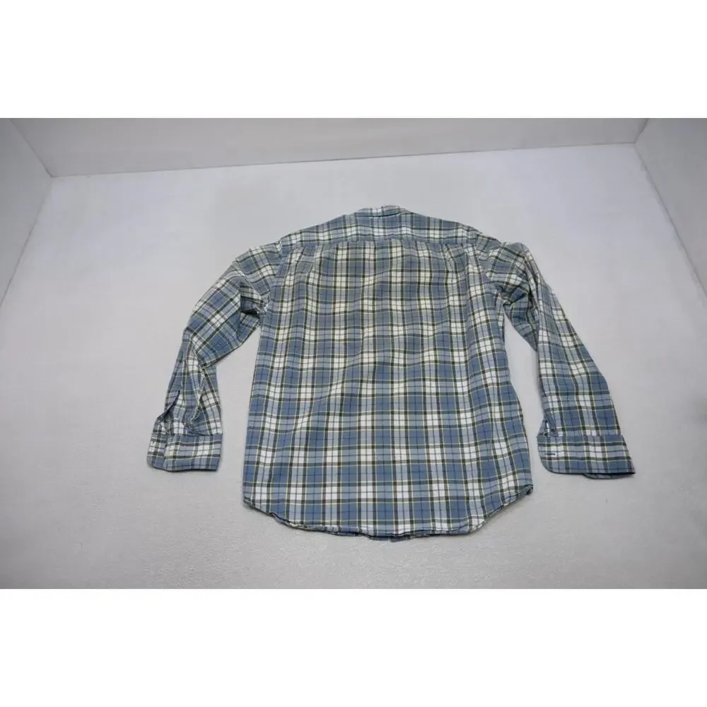 J‎ Crew Dress Shirt Classic Fit Casual Plaid Button Up Long Sleeve Mens Sz Large